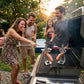 ArtZ® Spitting Cobra Stainless Steel BBQ Sausage Holders Spitting Cobra Stainless Steel BBQ Sausage Holder