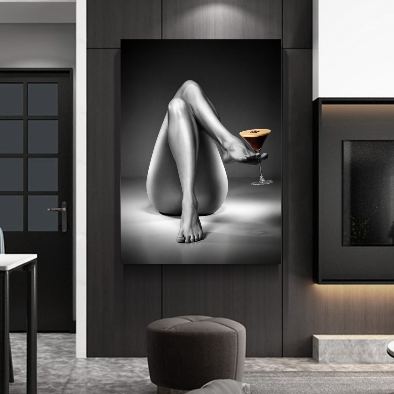 ArtZ® Who Wants Espresso Martini Painting Wall Art