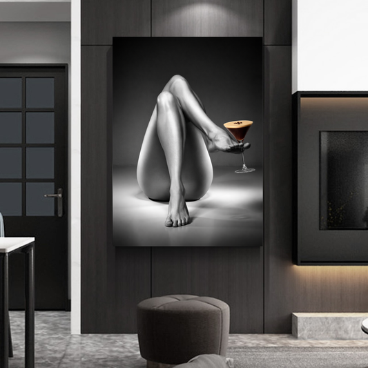 ArtZ® Who Wants Espresso Martini Painting Wall Art