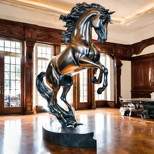 ArtZ® Stainless Steel Horse Sculpture
