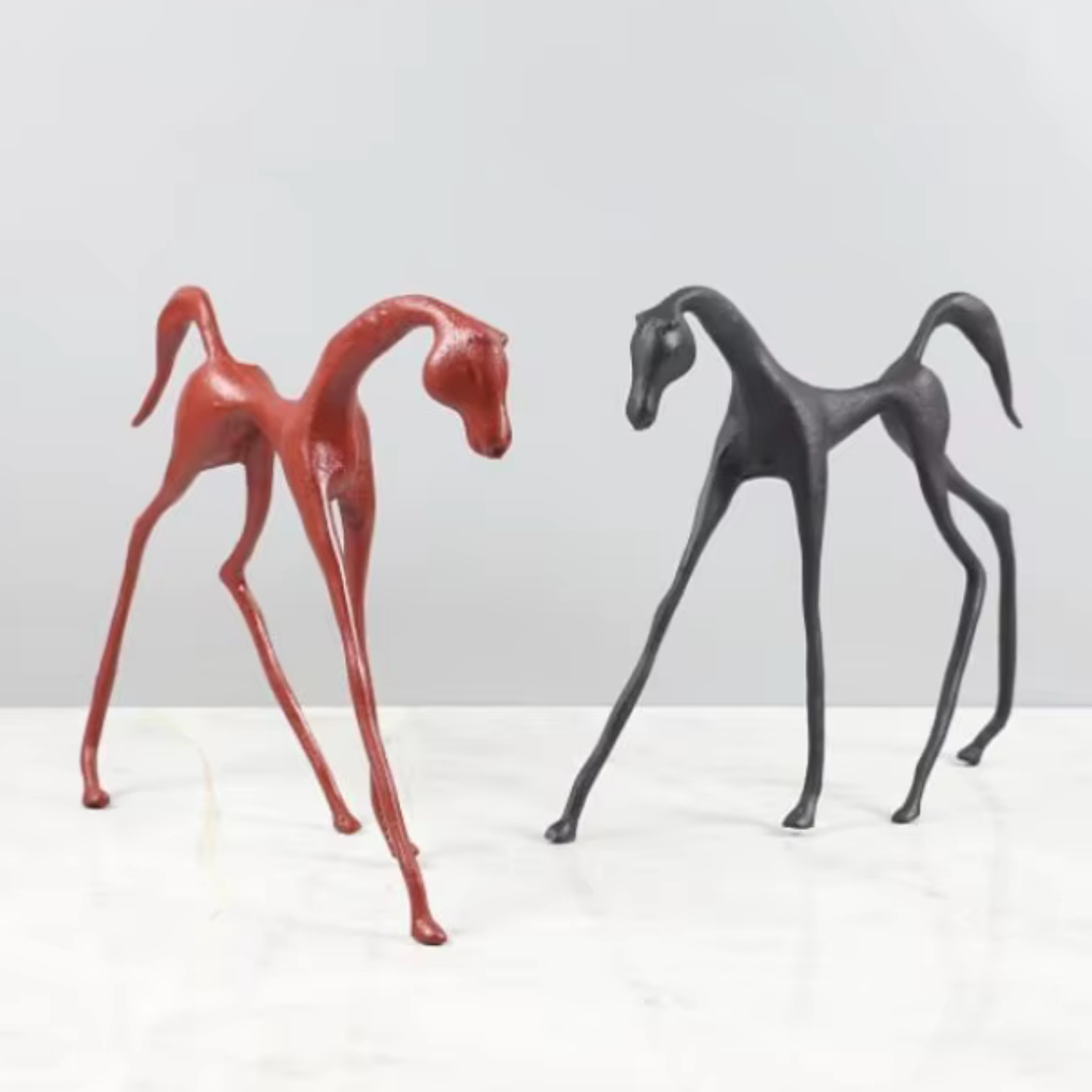 ArtZ® Cast Iron Horse Sculpture Horse Sculpture