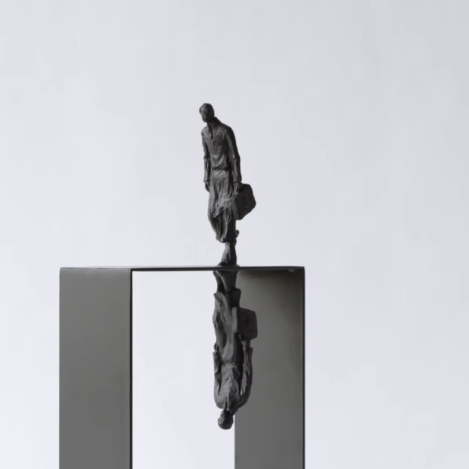 ArtZ® Time To Reflect Sculpture metal sculpture