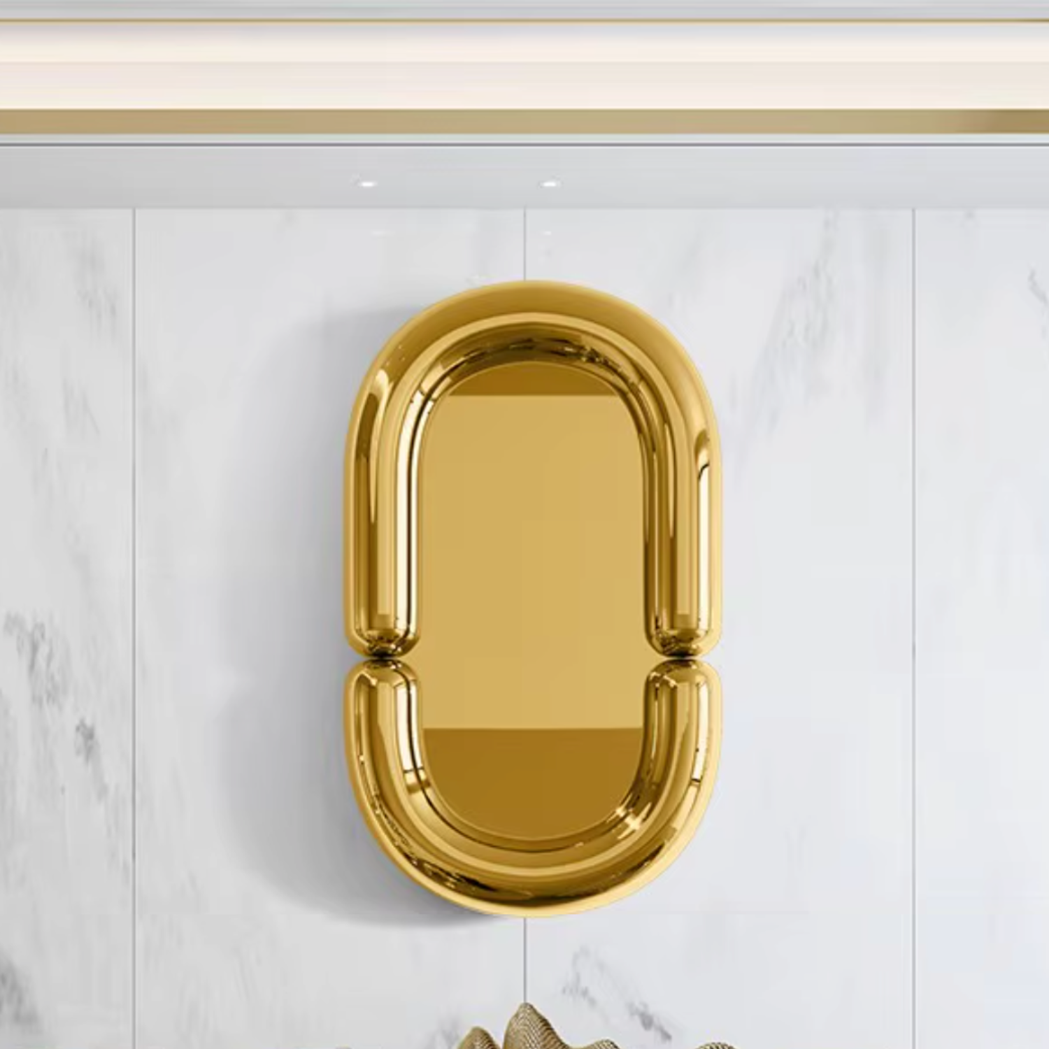 ArtZ® Opal Whirl Stainless Steel Hanging Sculpture Stainless Steel Hanging Sculpture