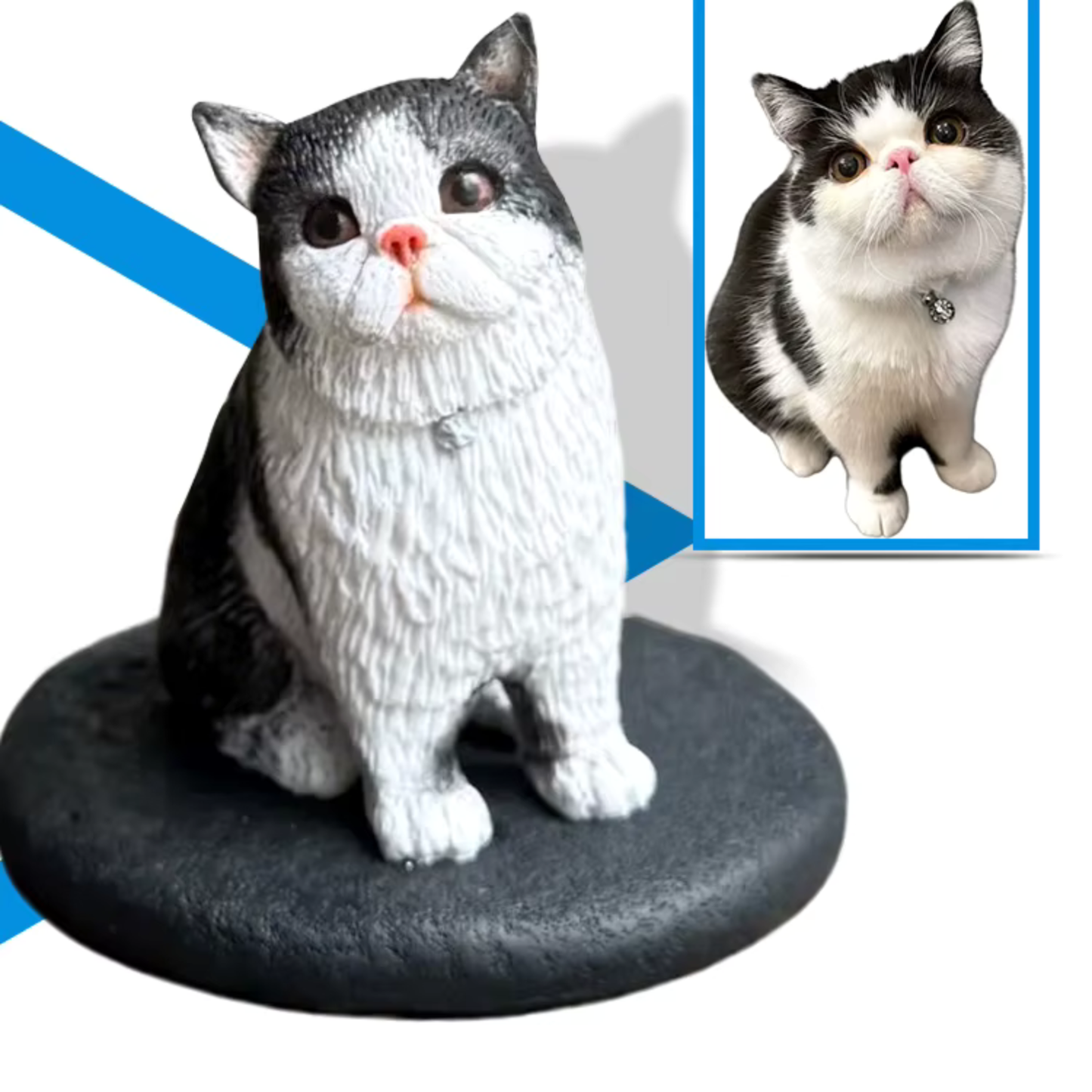 ArtZ® Forever Paw Custom Made Ceramic Sculpture