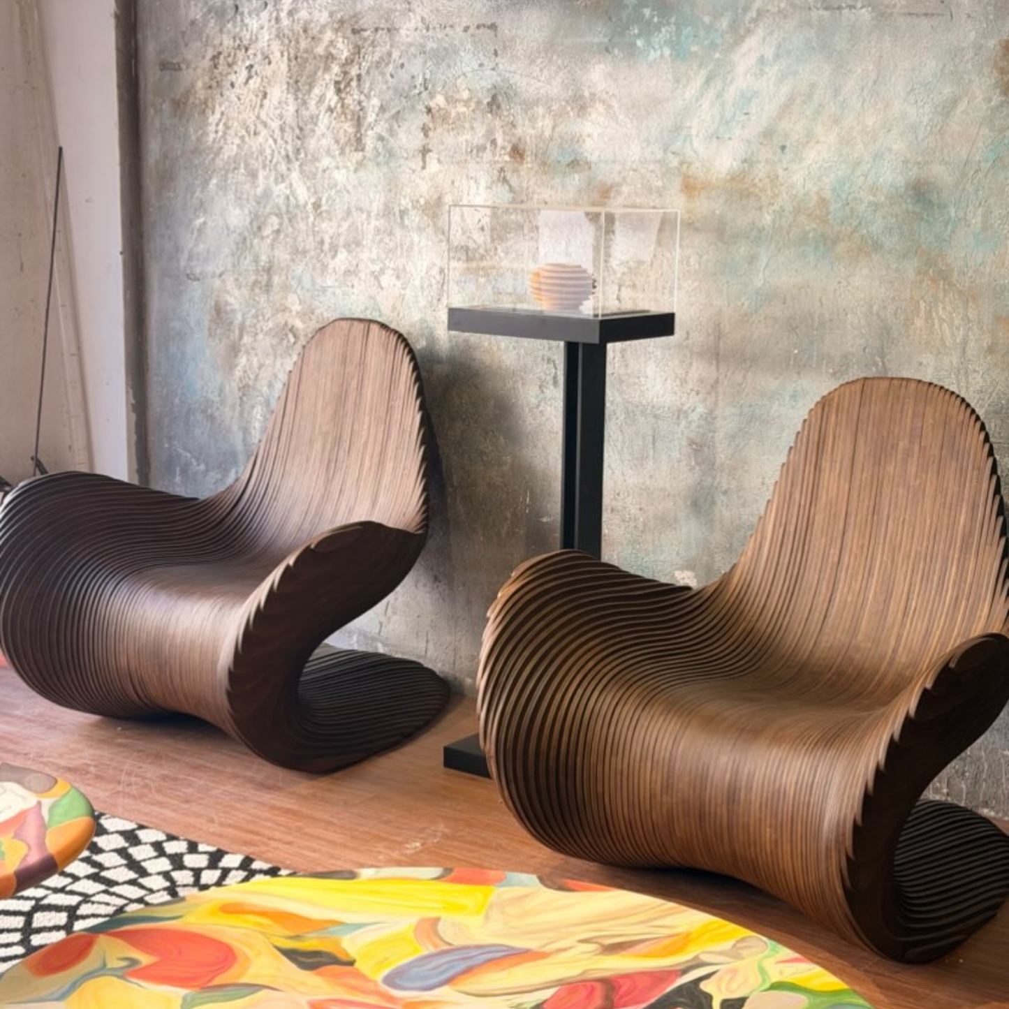 ArtZ® Solid Wood Handmade Solara Chair