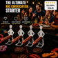 ArtZ® Spitting Cobra Stainless Steel BBQ Sausage Holders Spitting Cobra Stainless Steel BBQ Sausage Holder