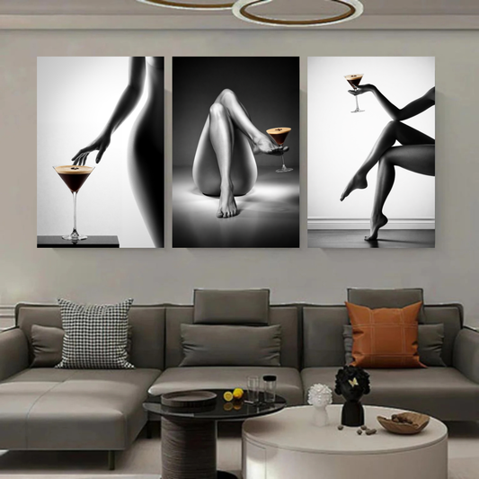 ArtZ® Who Wants Espresso Martini Painting Wall Art