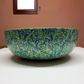 Rossella Fiorillo Ceramic Texture RF Luxury Line Model SP17 Green Sink