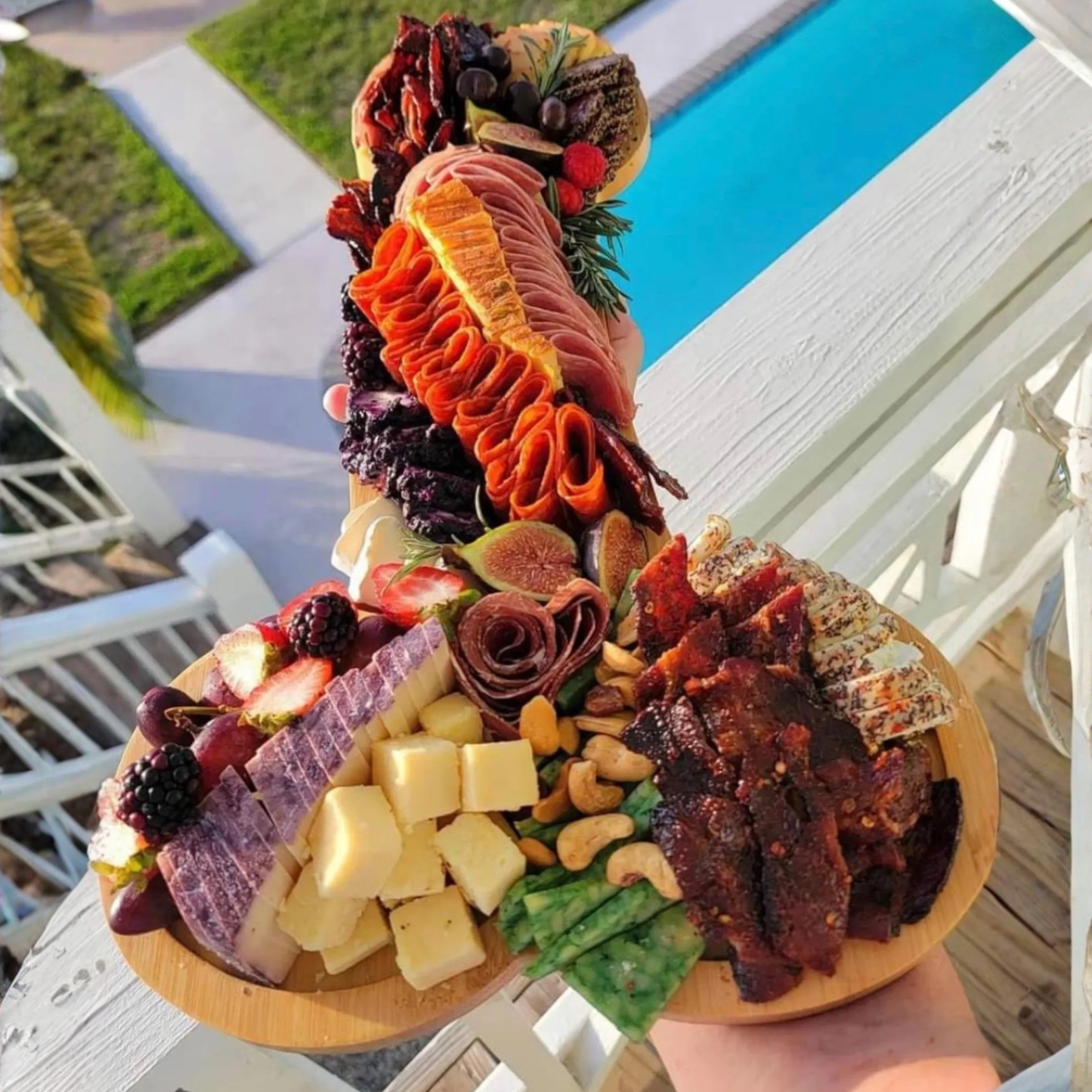 ArtZ® Spitting Cobra Charcuterie Board Spitting Cobra Charcuterie Board