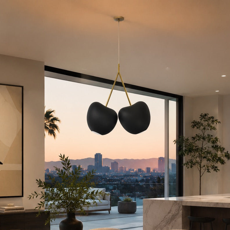 ArtZ® Orchard Royale Cherry Pendant Light Cherry Pendant Light Black