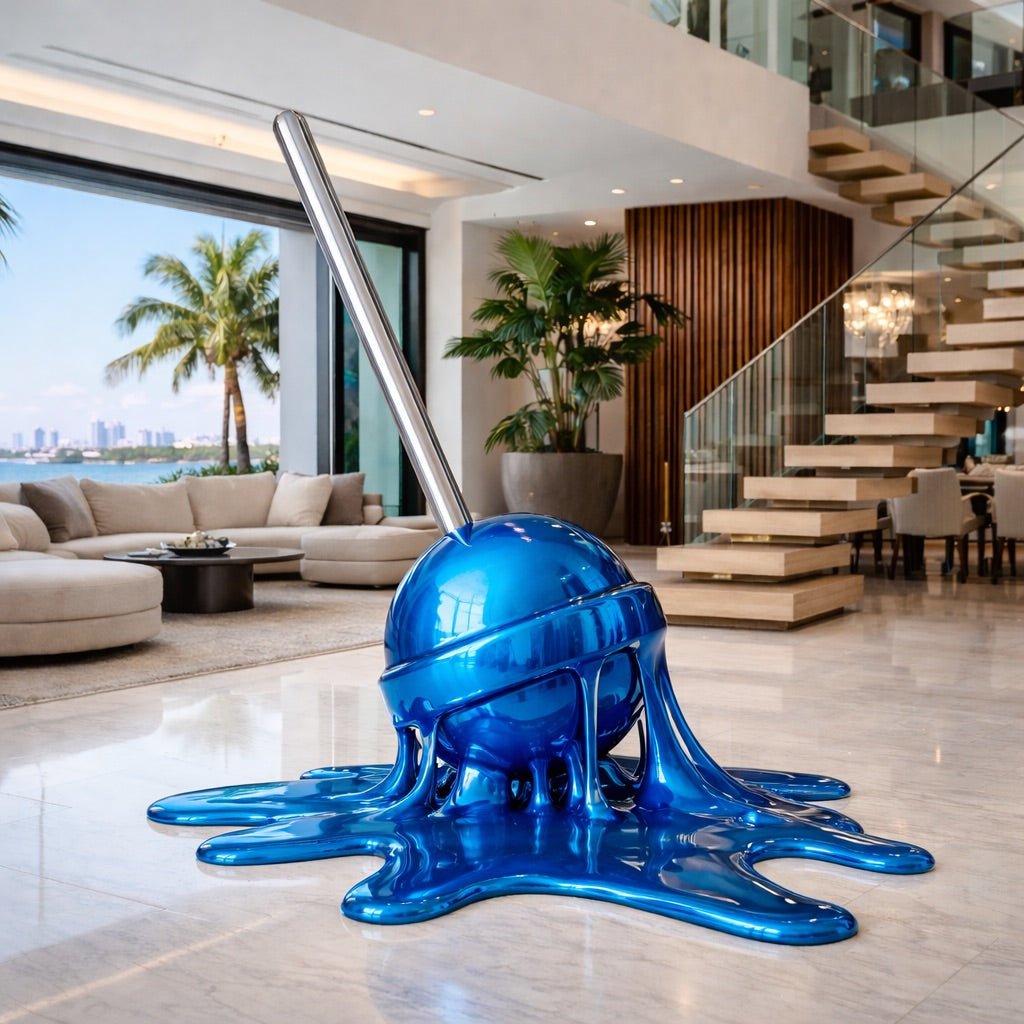 OSO Stainless Steel Maison Melt Sculpture