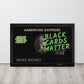 ArtZ® Black Cards Matter Painting Wall Art