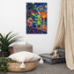 ArtZ® Neon Reverie Miami Nights Painting Wall Art