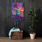 ArtZ® Neon Reverie Miami Nights Painting Wall Art