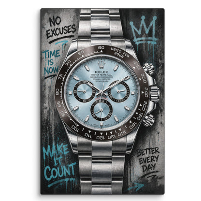ArtZ® Momentum Never Sleeps Painting Wall Art 12 inch by 18 inch (30x45cm)