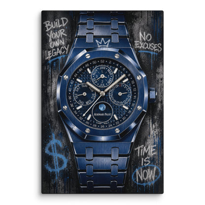 ArtZ® Legacy in Blue Painting Wall Art 12 inch by 18 inch (30x45cm)