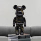 ArtZ® Graffiti Bear Sculpture Bear Sculpture Black