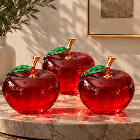 ArtZ® Apple of My Eye Sculpture, Set of 3