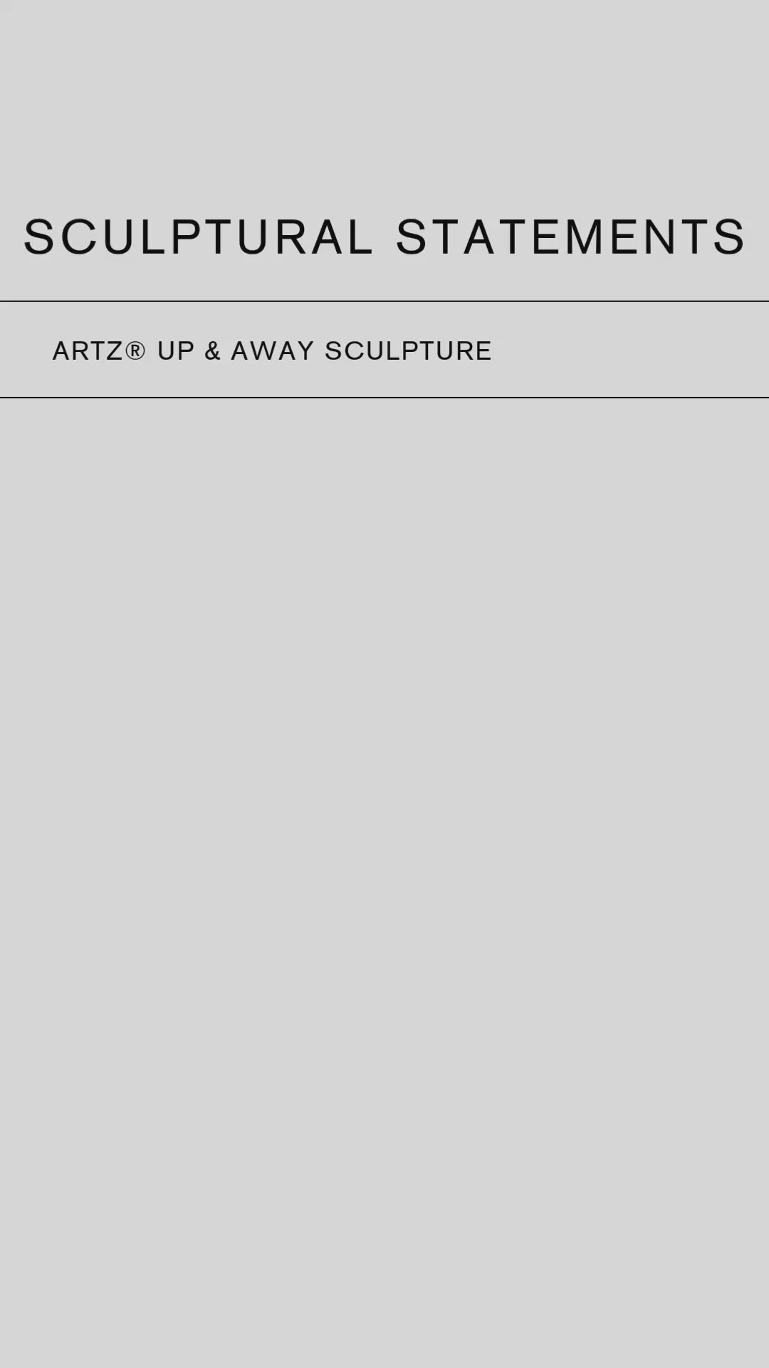 ArtZ® Up & Away Sculpture Balloon Sculpture