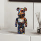 ArtZ® Graffiti Bear Sculpture Bear Sculpture Nordic