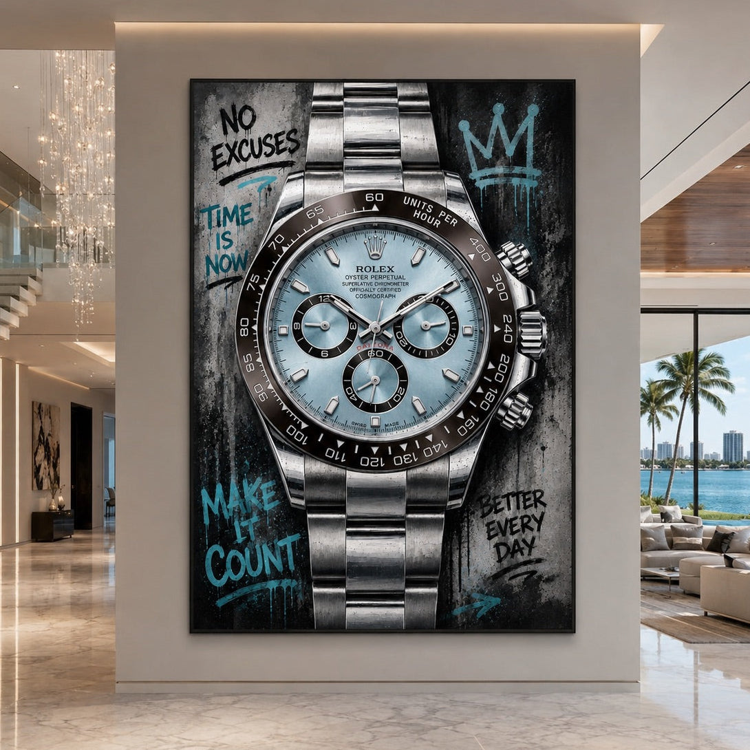 ArtZ® Momentum Never Sleeps Painting Wall Art
