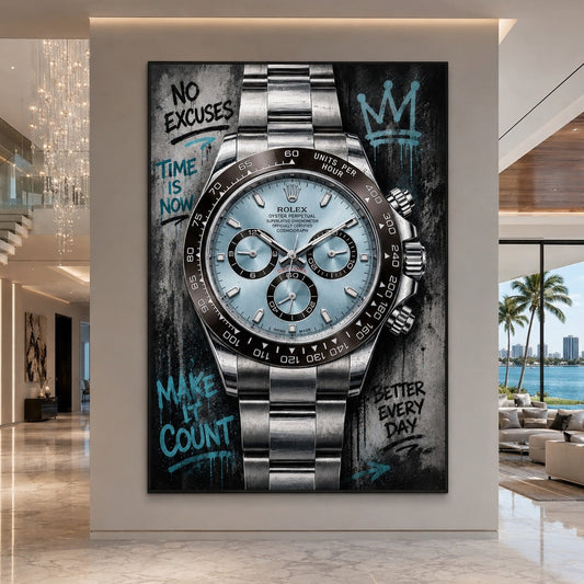 ArtZ® Momentum Never Sleeps Painting Wall Art