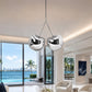 ArtZ® Orchard Royale Cherry Pendant Light Cherry Pendant Light Silver