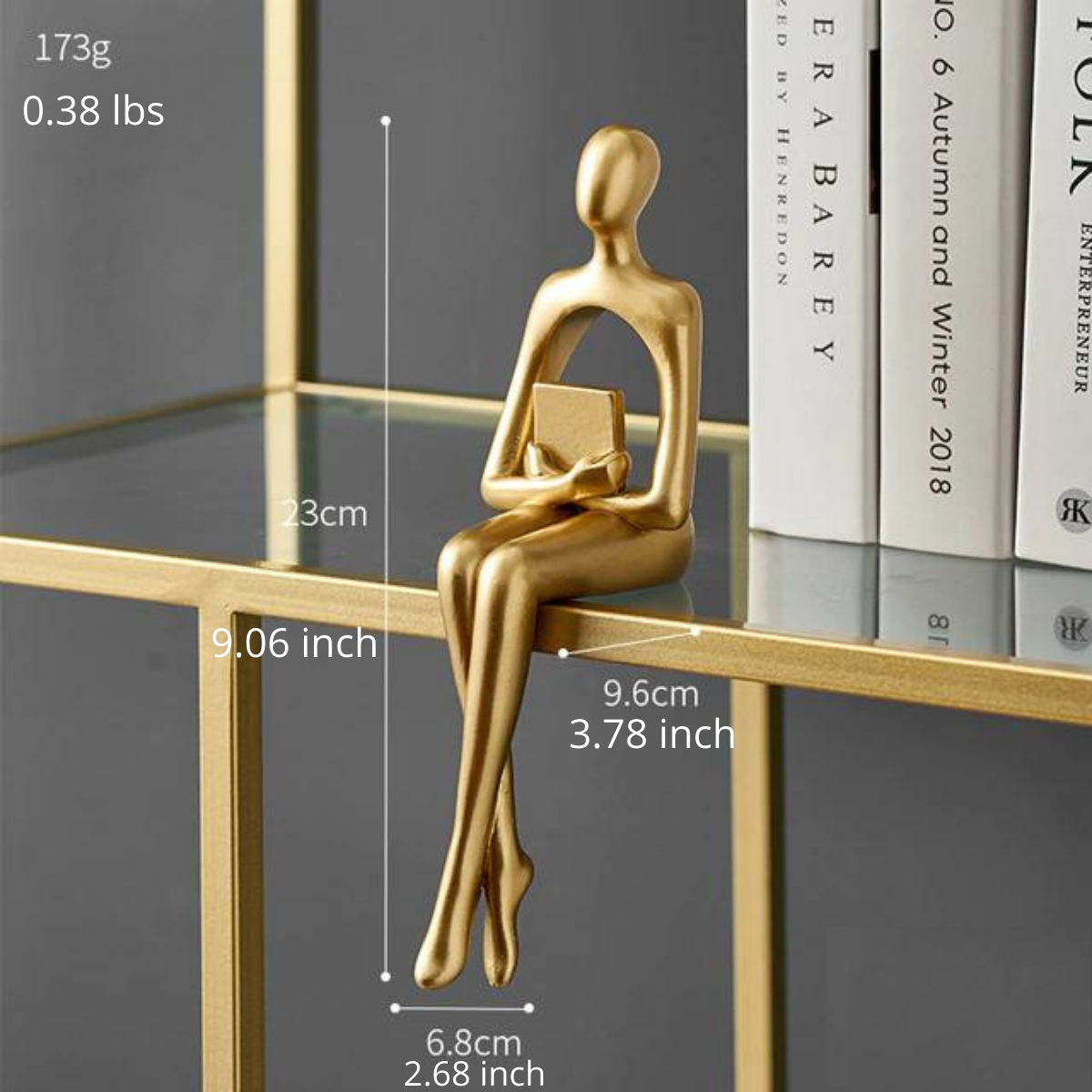 ArtZ® Abstract Bookshelf Decor Figurines - ArtZMiami