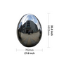ArtZ® Stainless Steel Oval Egg Sculptures - ArtZMiami