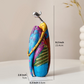 ArtZ® Abstract Colorful Women Sculptures Sculptures Sitting