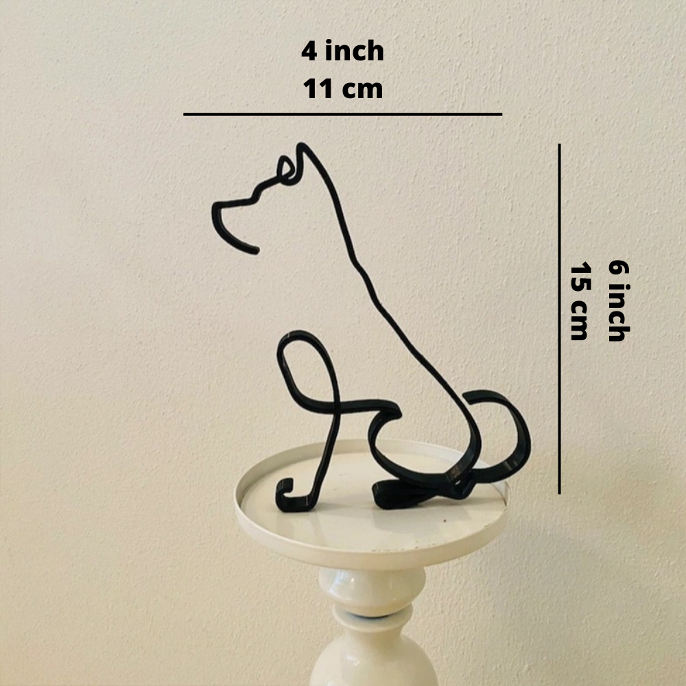 ArtZ® Iron Dog and Cat Sculptures - ArtZMiami
