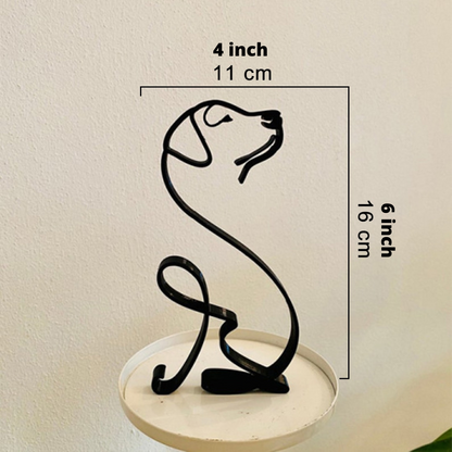 ArtZ® Iron Dog and Cat Sculptures Sculptures Labrador Retriever
