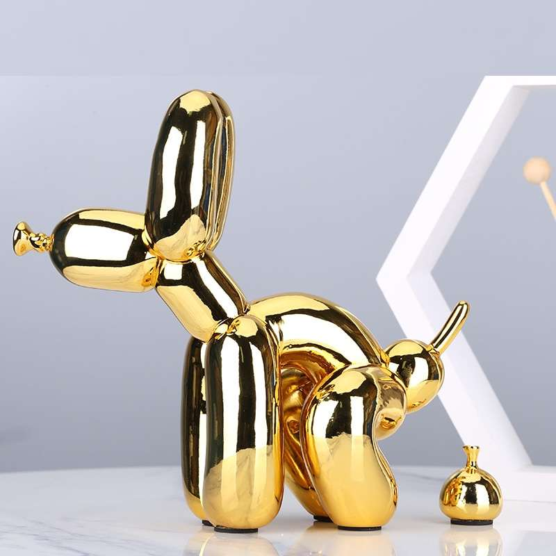 ArtZ® Balloon Dog Doing Business Sculpture – ArtZMiami ArtZ® Balloon Dog Doing Business Sculpture – ArtZMiami