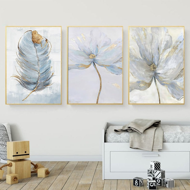 ArtZ® Skandinaviska Flower Canvas Paintings - ArtZMiami