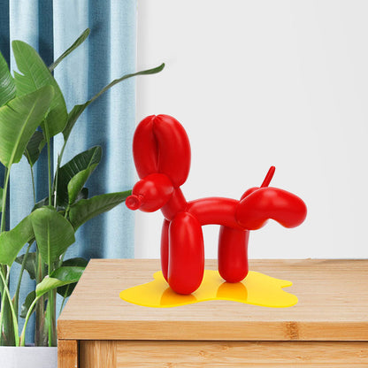 ArtZ® Balloon Dog Doing Number One Sculpture - ArtZMiami
