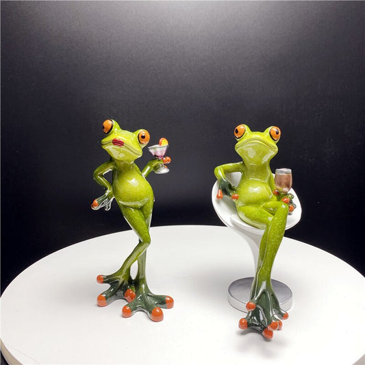 ArtZ® mest interessante frosk i verden-skulpturer