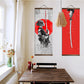 ArtZ® Red Warrior Samurai Paintings - ArtZMiami
