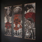 ArtZ® Heart Of A Warrior Samurai Paintings - ArtZMiami