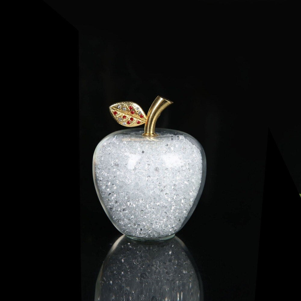 ArtZ® Handmade Crystal Apple Figurine