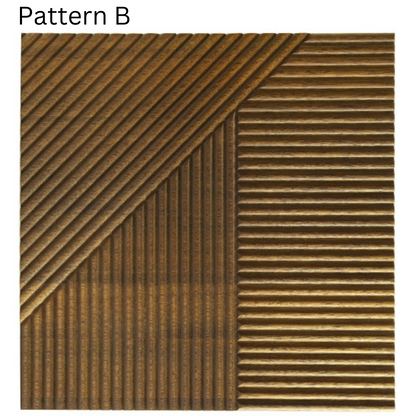 ArtZ® Bali Wood Wall Panel Wall Panels Dark Wood B - Sample 1 Small Panel - Final Sale Non Refundable
