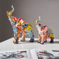ArtZ® Elephant Nordic Painted Statue - ArtZMiami