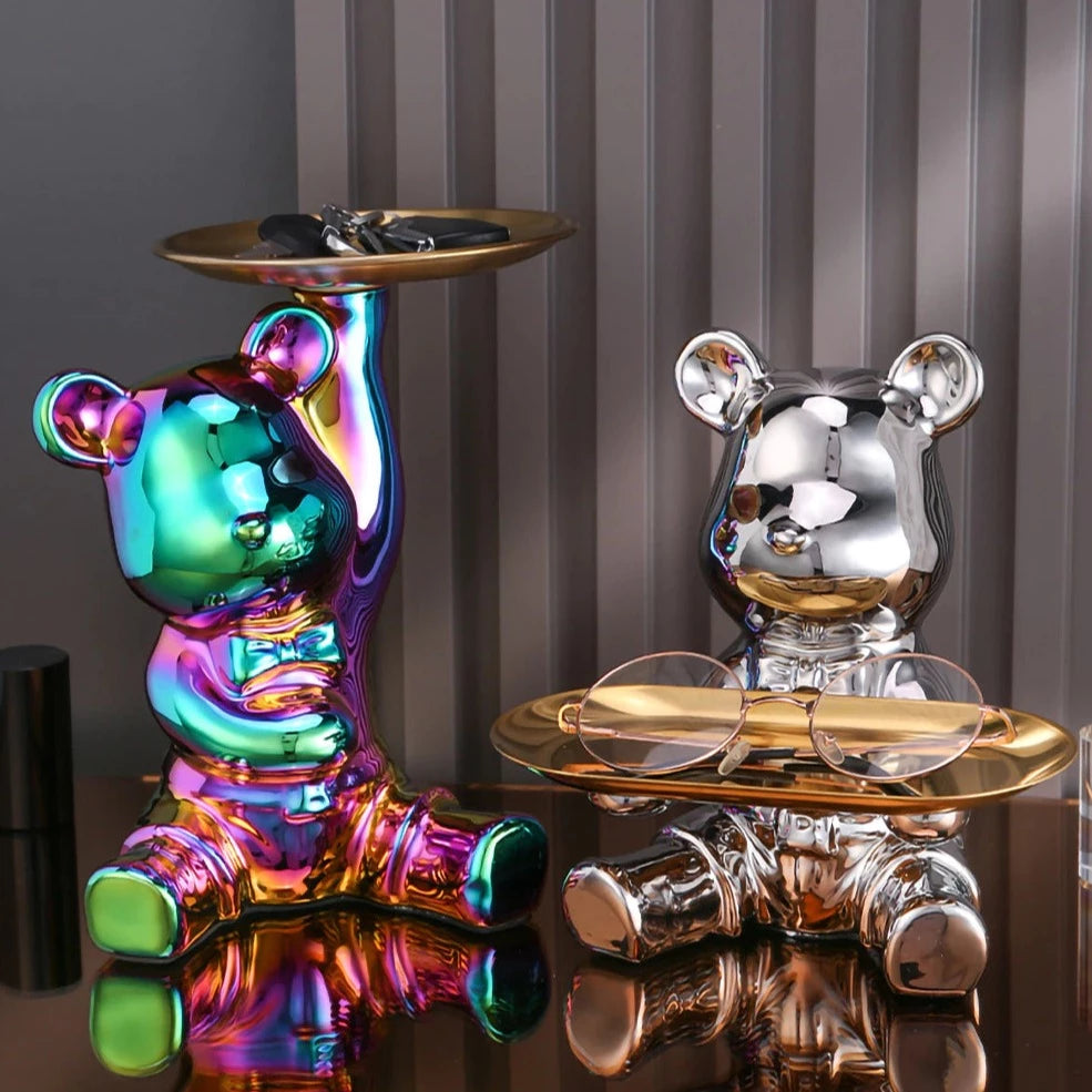 ArtZ® セラミックベア彫刻トレイと貯金箱 – ArtZMiami ArtZ® セラミックベア彫刻トレイと貯金箱 – ArtZMiami