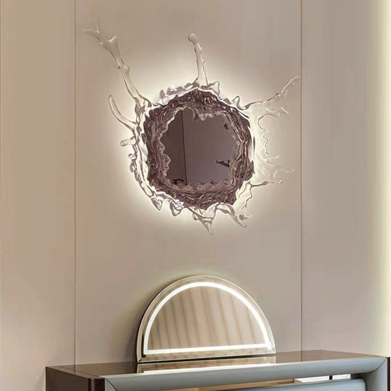 ArtZ® Splash Me Mirror And Wall Lamp - ArtZMiami