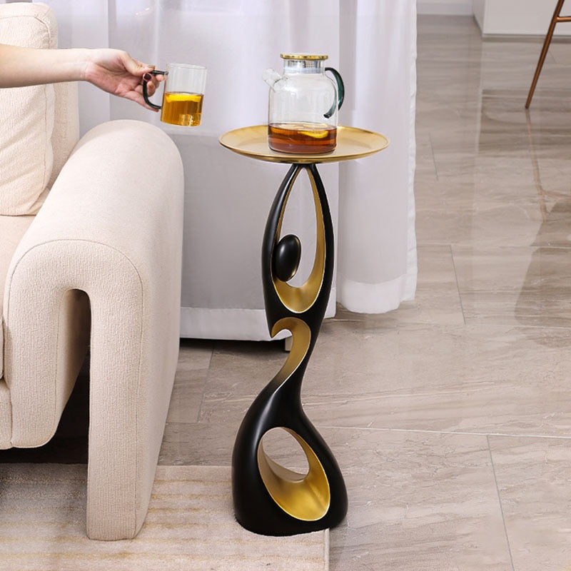 ArtZ® The Meaning Of Curves Sculpture Tray Table - ArtZMiami