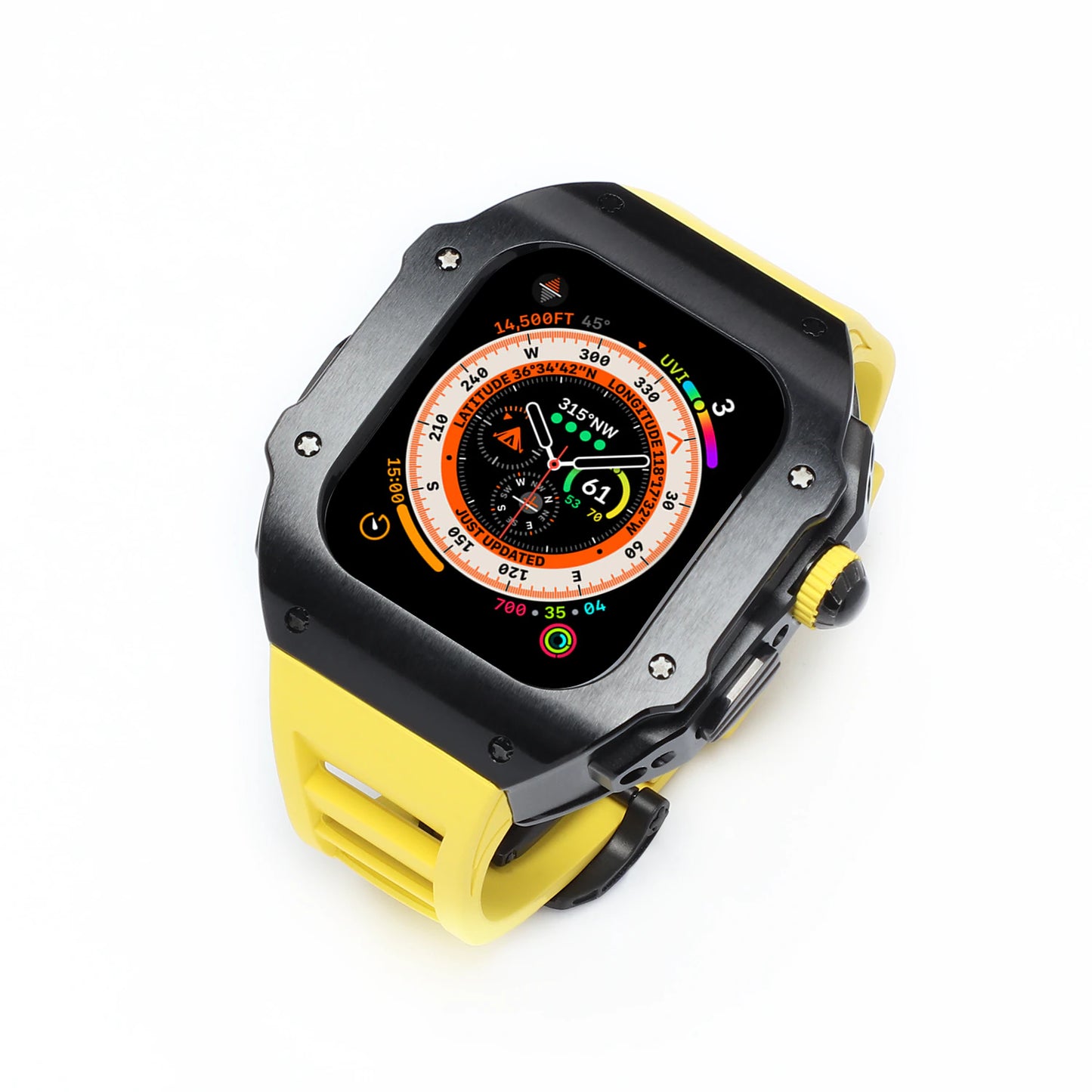 Stainless Steel Luxury Apple Watch Cases for Apple Watch Ultra and Ultra 2