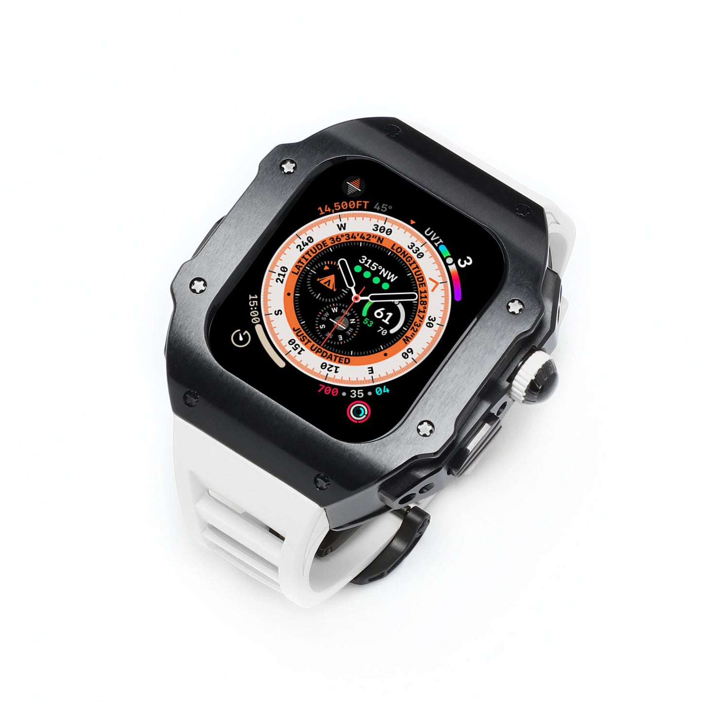 Stainless Steel Luxury Apple Watch Cases for Apple Watch Ultra and Ultra 2