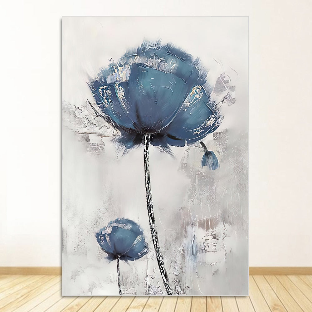 ArtZ® Skandinaviska Flower Canvas Paintings - ArtZMiami