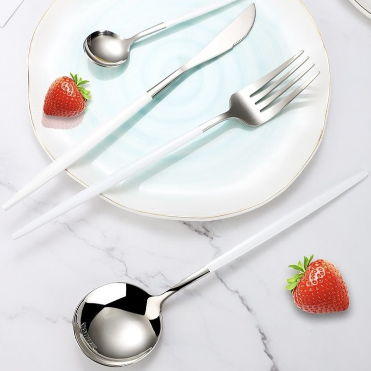 Art Of Food® 24-piece Stainless Steel Cutlery Set, Paris - ArtZMiami