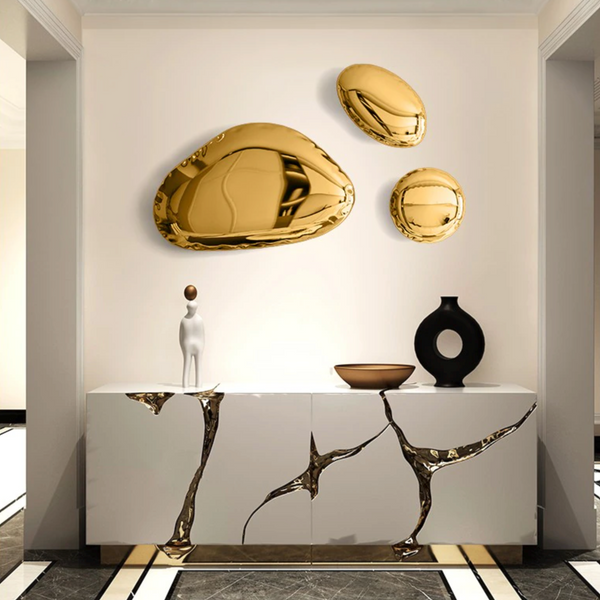 ArtZ® Stainless Steel Water Drop Wall Pendants – ArtZMiami