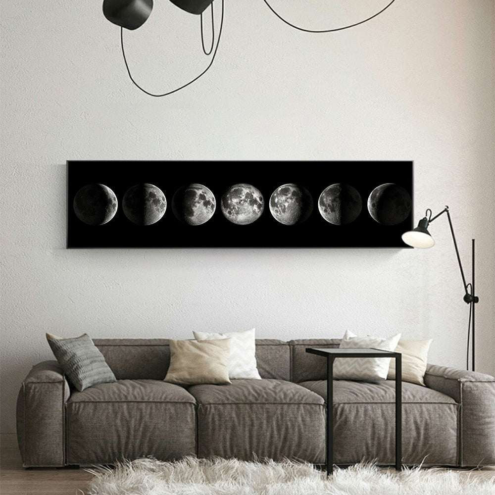 ArtZ® Moon Phase Painting - ArtZMiami